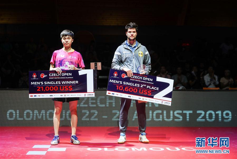 (体育)(2)乒乓球——捷克公开赛:林昀儒男单夺冠