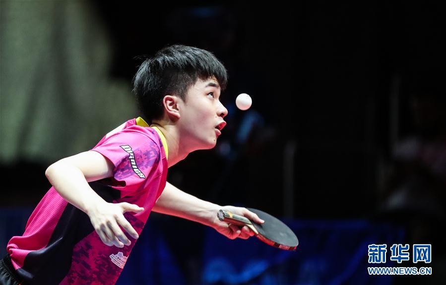 (体育)(3)乒乓球——捷克公开赛:林昀儒男单夺冠