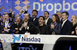 �ƴ洢��˾Dropbox������ʽ��½��˹��� �������չɼ۴�����35%