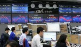 ����KOSPIָ�����̵�1.6%����2,063.30��