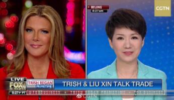 CGTNŮ����������FOXŮ�����������ӽ���