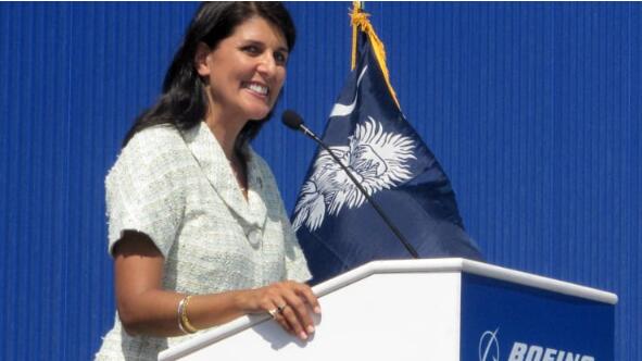 ǰ���Ϲ���ʹ�����������Nikki Haley���Ӳ�����˾���»��ְ
