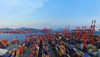 ���������ϰ����й�����ó�׽�������ֵ19.8����Ԫ ͬ������9.4%